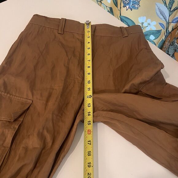 ZARA Men's Cargo Pants Sz 30/L  Utility Pockets Y2K Tapered Leg Technical Skater - Picture 8 of 10